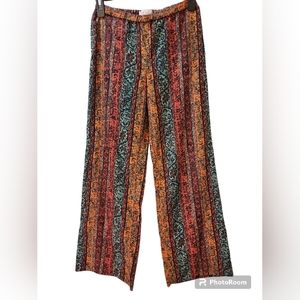 Philosophy Republic Wide Leg Striped Pants